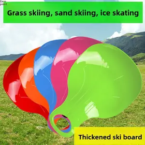 Outdoor Sports Thickened Wear-resistant Grass Board Ski Sheet Adult Children's Grass Sheet Printed Snowboard Butt Pad Grass Toy