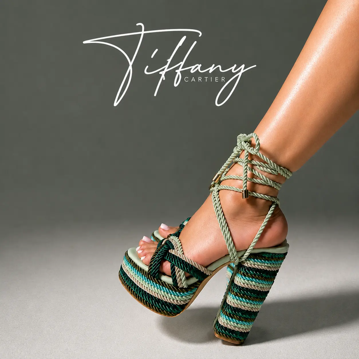 Preorder-Brianna Mint Multi Color Rope II (arrives to us 9/24-9/25)