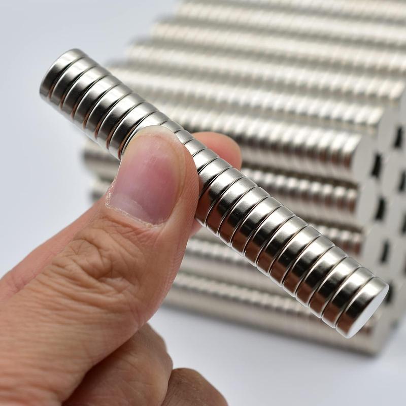 25 Pack Small Neodymium Magnets, Refrigerator Magnets – Strong Rare Earth Magnets for Whiteboard, Crafts, Kitchen Cabinet, Office & DIY Projects