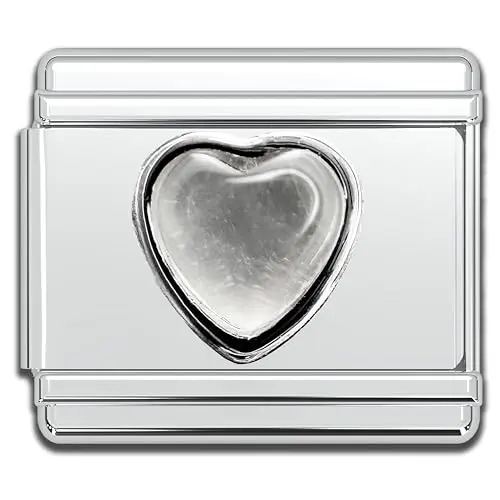 Crystal Quartz Heart