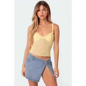 Mercy Sheer Mesh Bra Top Mercy Sheer Mesh Bra Top
