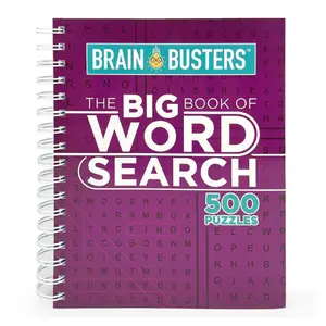 The Big Book of Word Search Puzzles: 500 Word Search Puzzles for Adults (Part of the Brain Busters Puzzle Collection)