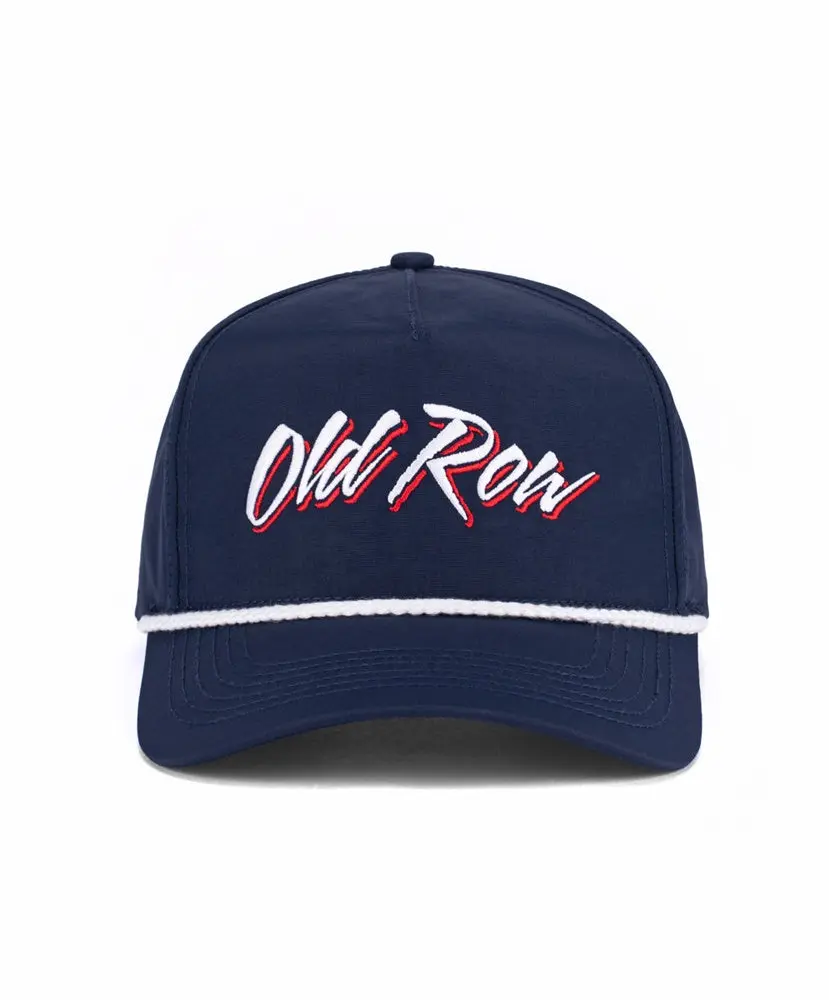 Old Row - Script Nylon Rope Hat