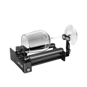 Ortur YRR3.0 Rotary Chuck Roller for Engraving Cylindrical Objects, Wine Glass, Tumbler, Engraver Accessory