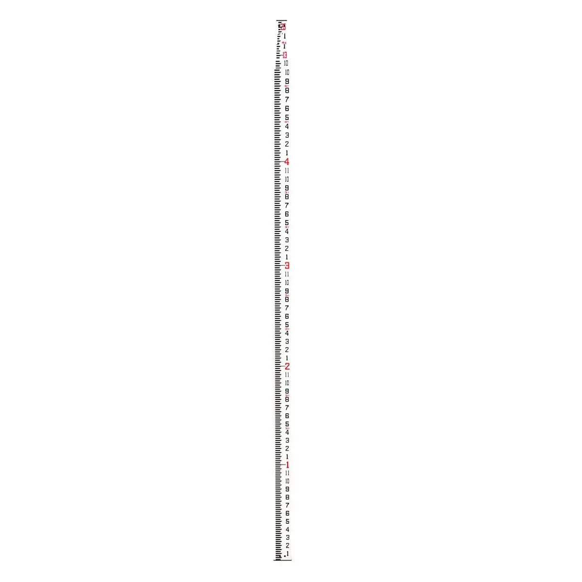 212 MAIN Northwest Instrument NXR25E 25 ft. Fiberglass Grade Rod with 8ths Graduations, Ideal for Building, Surveying & Leveling Tasks