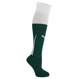 PUMA Mens Power 5 Knee High Socks Soccer Cleats - Green PUMA Mens Power 5 Knee High Socks Soccer Cleats - Green