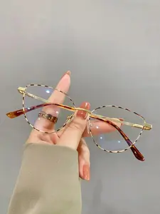 Anti-blue Light Glasses, Fashion Eyeglasses for Women & Men, Fashion Eyeglasses for Work, Daily Clothing Decor, Perfect for Student Daily Use, High Quality Eyeglasses