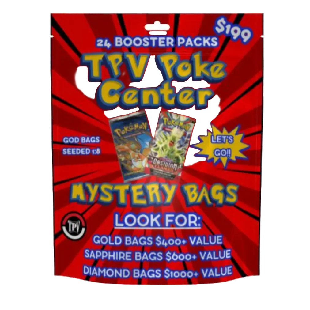 Pokemon $199 Mystery Bag by TPV Poke - Includes 24 PACKS