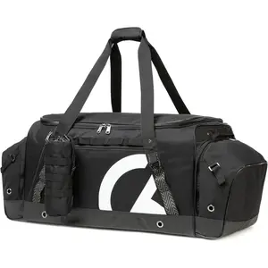 TRAILKICKER Extra Large Hockey Bag Durable Sports Equipment Duffle with Multiple Pockets for Ice Hockey and Sports Gear Black All Seasons