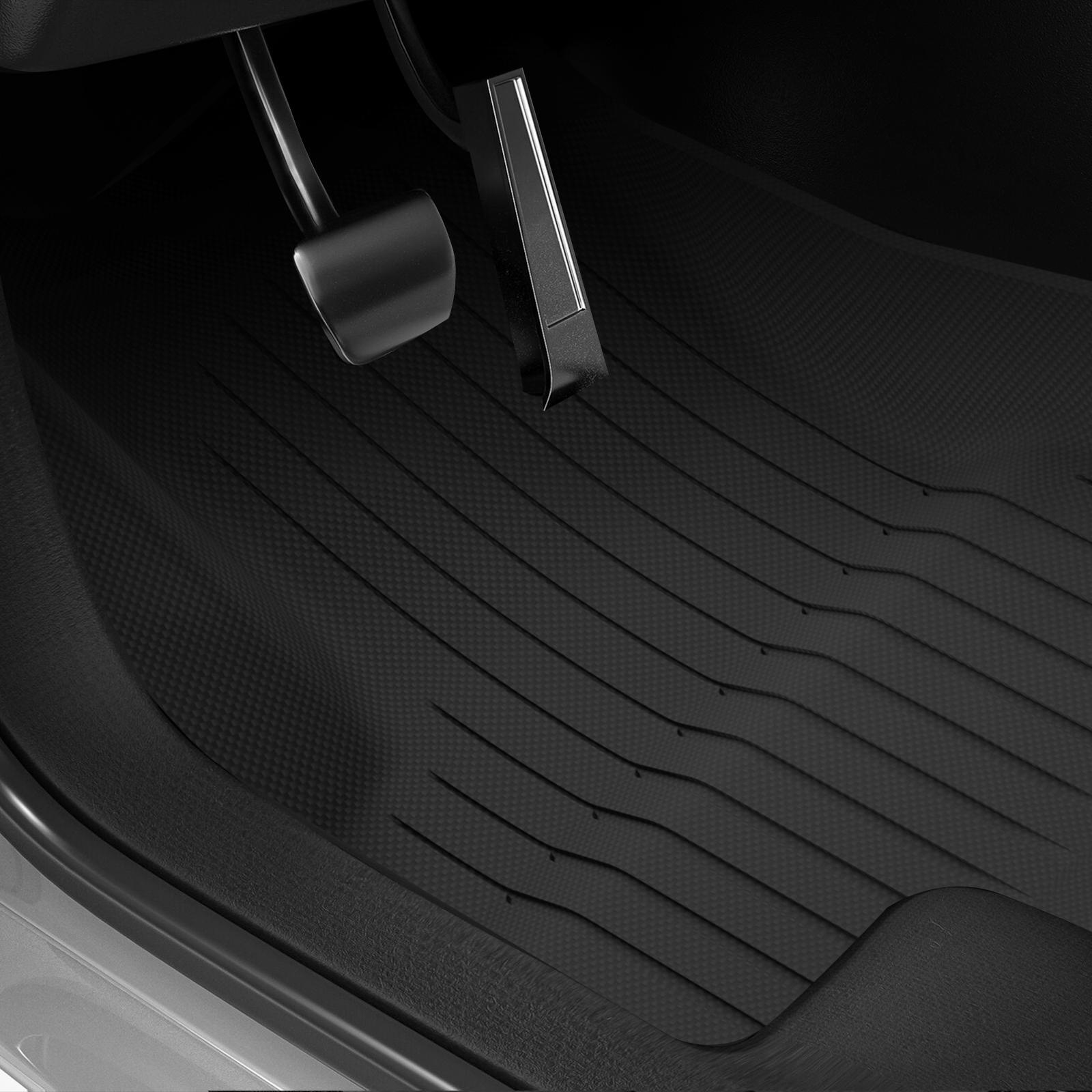 Car Floor Mats Compatible for Tesla Model3 2021-2023 All-Weather Automotive Floor Mats Waterproof Heavy Duty Car Mats Flexible Floor Liners Car Floor Mats Compatible for Tesla Model3 2021-2023 All-Weather Automotive Floor Mats Waterproof Heavy Duty Car Mats Flexible Floor Liners