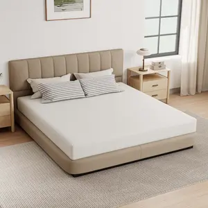 【Summervibes】6 inch Sponge Memory Foam Mattress High Density Bed Mattress Topper Soft Support Pressure Relief Tatami Floor Mat Roll Up Vacuum Packed Home Bedroom Dorm Twin Full Queen King Size