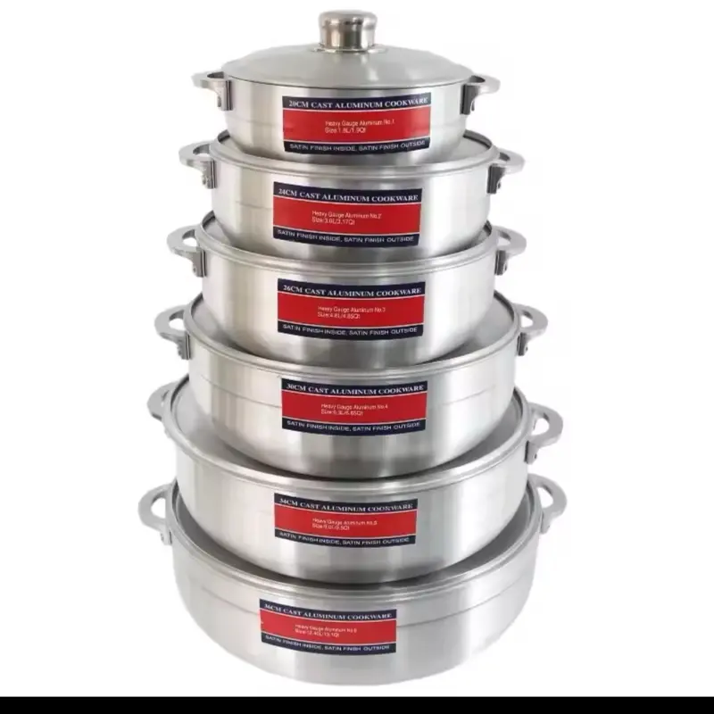 Cookware set pots