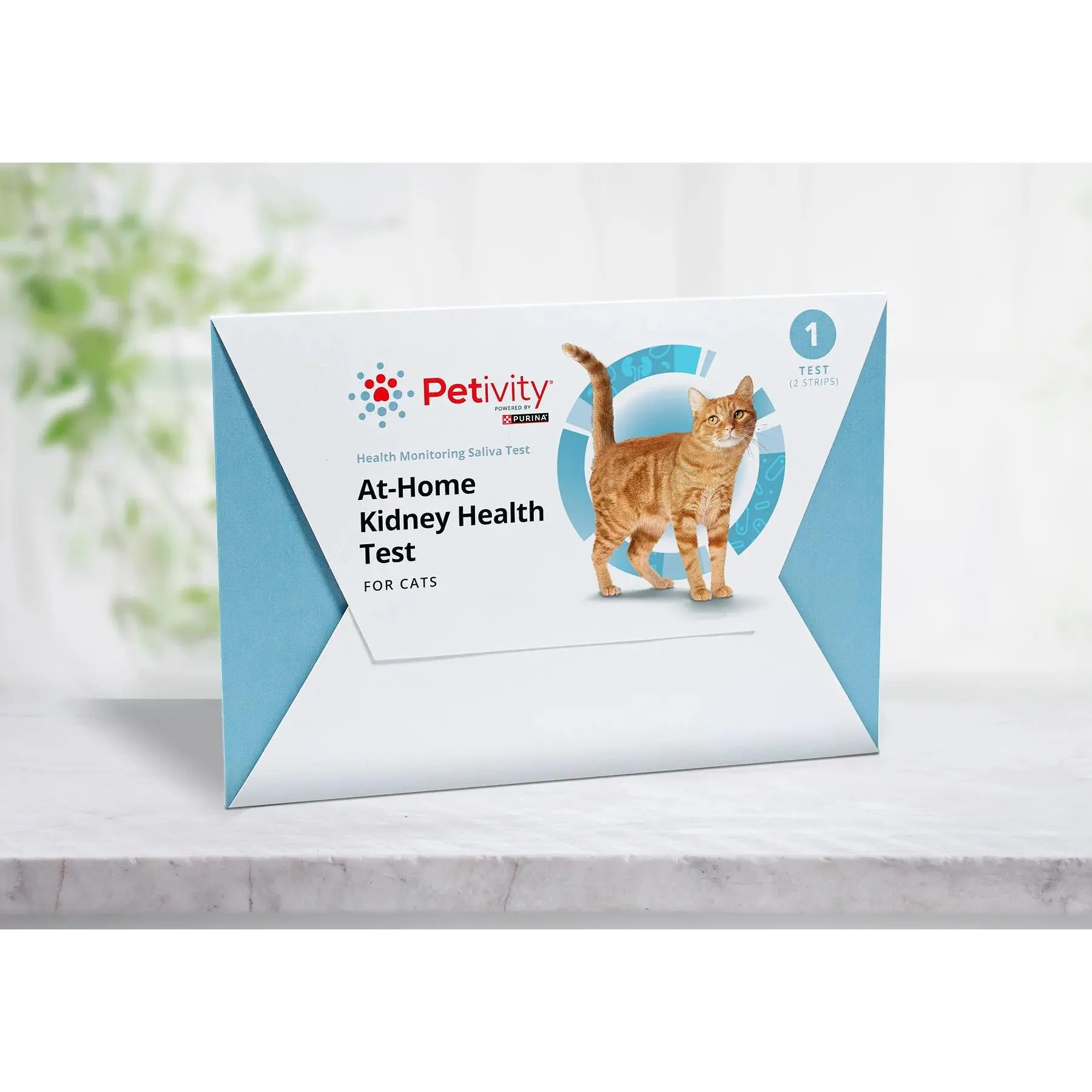 Petivity At-Home Kidney Health Test for Cats - 1CT