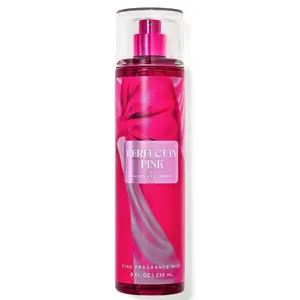 HOT - Bath and Body Works Fine Body Fragrance Mist 8 Fluid Ounce (Perfect in Pink)