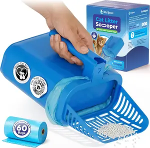 PetLovers Cat Litter Scoop – Durable Litter Scooper with Deep Shovel, Easy Clean Design for Fast Waste Removal, Ideal for Daily Cat Litter Box Cleaning