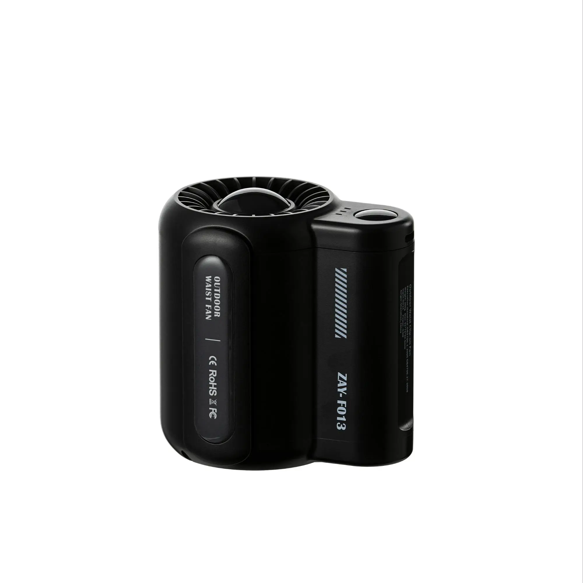 Rechargeable Portable Fan, Cooling Clip Fan, Strong Airflow Max 8H Working Time, Belt Fan for Shirt, Waist Cooling Fan for Hiking, Camping, Climbing,