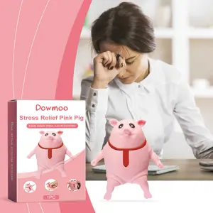 Stress Relief Pink Pig；Pig Doll；Stress Relief Toys  This will cheer you up.