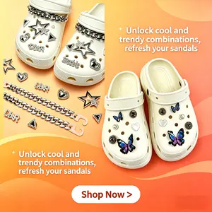 Fashion Clog Charms | Customizable Shoe Decor for Teens & Adults