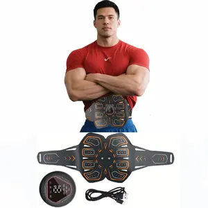Portable abdominal fitness device, 2026 new model abdominal waist patch, upgraded strap, fits various waist sizes, suitable for waist and back muscle training