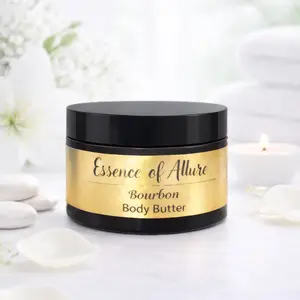 Hydrating Luxury Bourbon Body Butter for men by Essence of Allure Moisturizer Cocoa