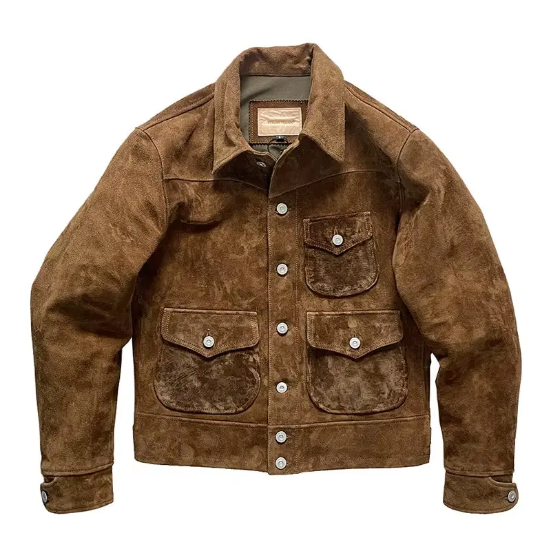 Heritage Horseskin Suede Jacket