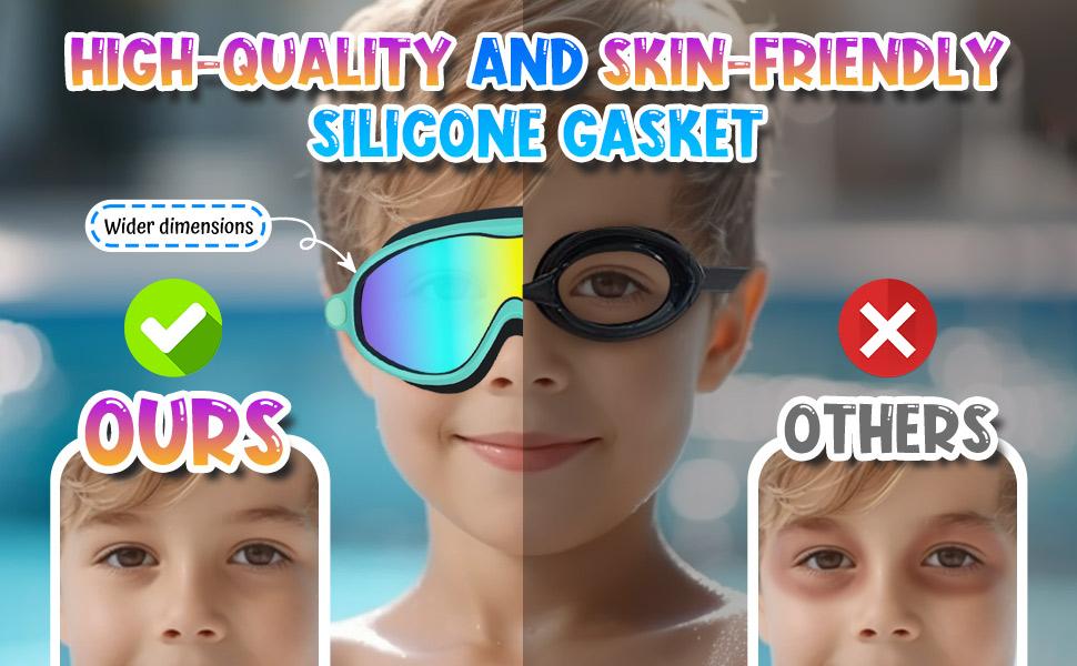 2 Pack Swimming Goggles for Adults & Kids, Full-Cover Anti-Fog UV Protection No-Leak Wide View Swim Goggles for Men Women Boys Girls 2 Pack Swimming Goggles for Adults & Kids, Full-Cover Anti-Fog UV Protection No-Leak Wide View Swim Goggles for Men Women Boys Girls
