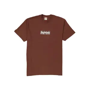 Supreme Men's Bandana Box Logo Tee Brown, from StockX