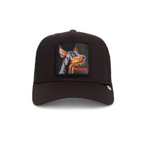 Goorin Brothers Beware Doberman Trucker Hat in Void