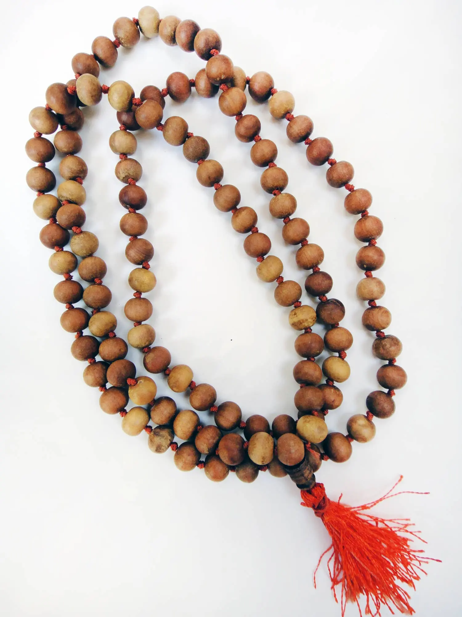 Sandalwood Mala: 1 / 8mm Knotted