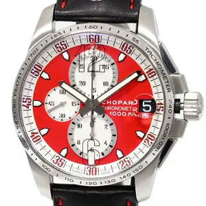 Pre-owned Chopard Stainless Small Leather Goods Mille Miglia GT XL Chronograph Steel