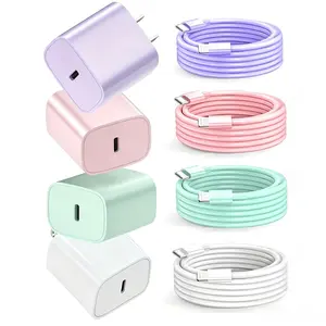 For iPhone 14 Fast Charger, 20W PD USB C Wall Charger with 6ft Fast Charging Cable for iPhone 14/14 Pro/14 Pro Max/14 Plus/13/12/11/Pro/Pro Max/Mini/Xs Max/X, iPad