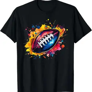 Football Game Day Player and Fan Graphic T-Shirt
