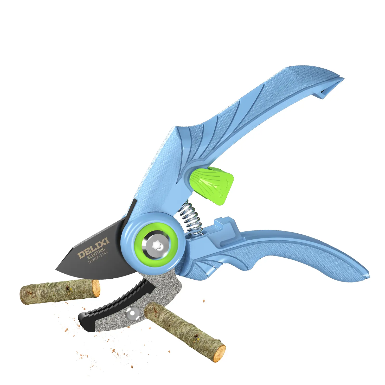 Professional-Grade Pruning Shears | High-Carbon SK5 Steel Blades (6.9"/8.1"/9.3") | Bypass & Anvil Garden Clippers for Branches, Shrubs, Flowers & Herbs