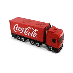 Coca-Cola Truck Shaped Bluetooth Speaker with FM Radio Mode Coca-Cola Truck Shaped Bluetooth Speaker with FM Radio Mode
