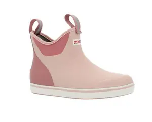 Women's Blush Pink XTRATUF 6 Inch Ankle Deck Boots