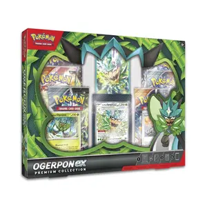 Pokemon TCG Ogerpon EX Premium Collection Box - 6 Booster Packs