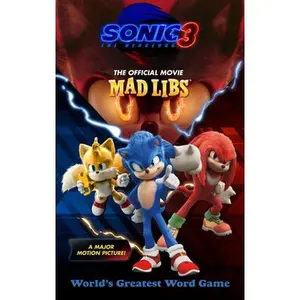 Sonic the Hedgehog 3: The Official Movie Mad Libs -- Mickie Matheis, Paperback