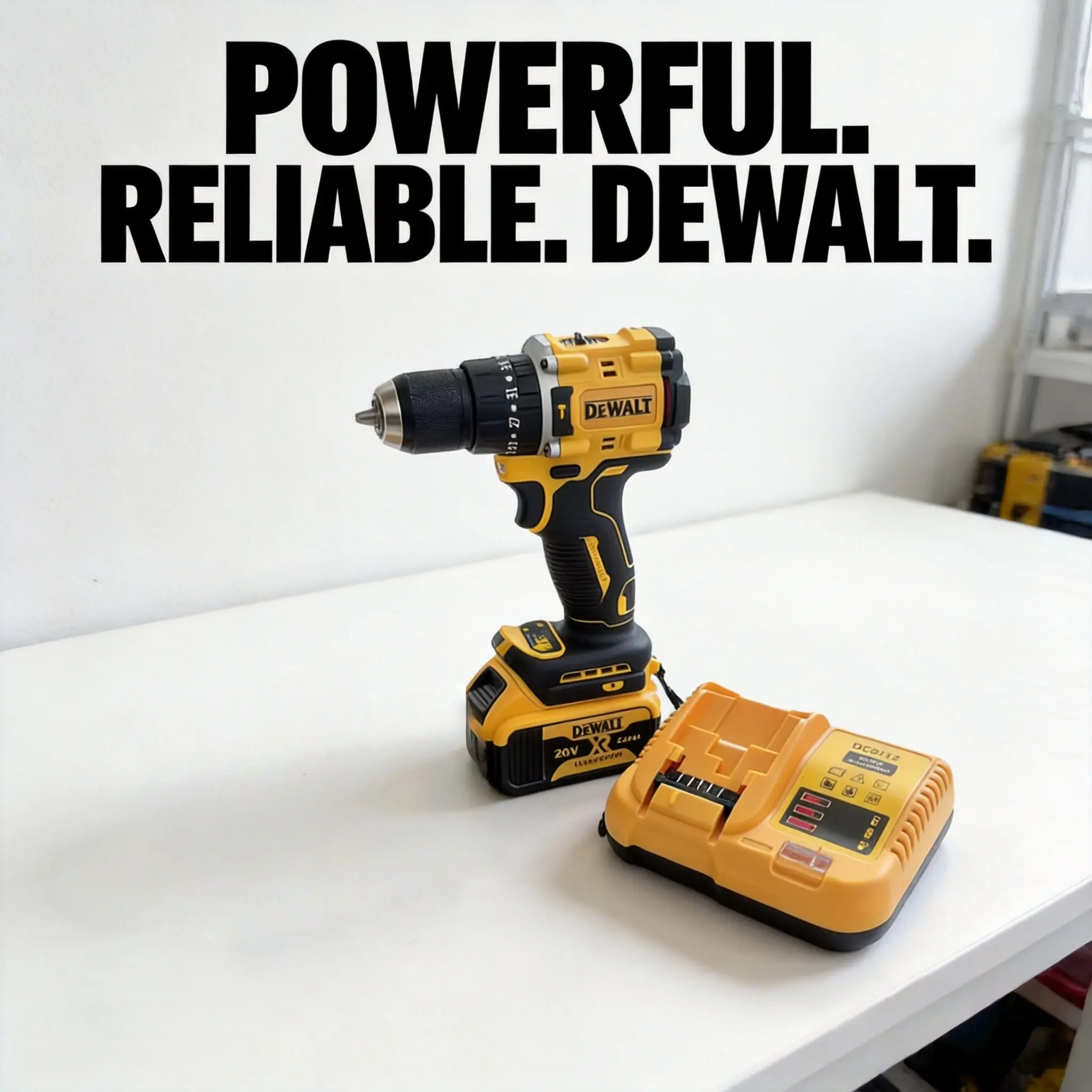 DEWALT DCD794 Handheld Impact Power Drill - 74/26Nm Torque, 1.5-13mm Chuck, Compact Ergonomic Design, Drill Attachment Multitools & Accessories for Wall Drilling, Garage Use, Metal Manufacturing, Efficiency and Accuracy