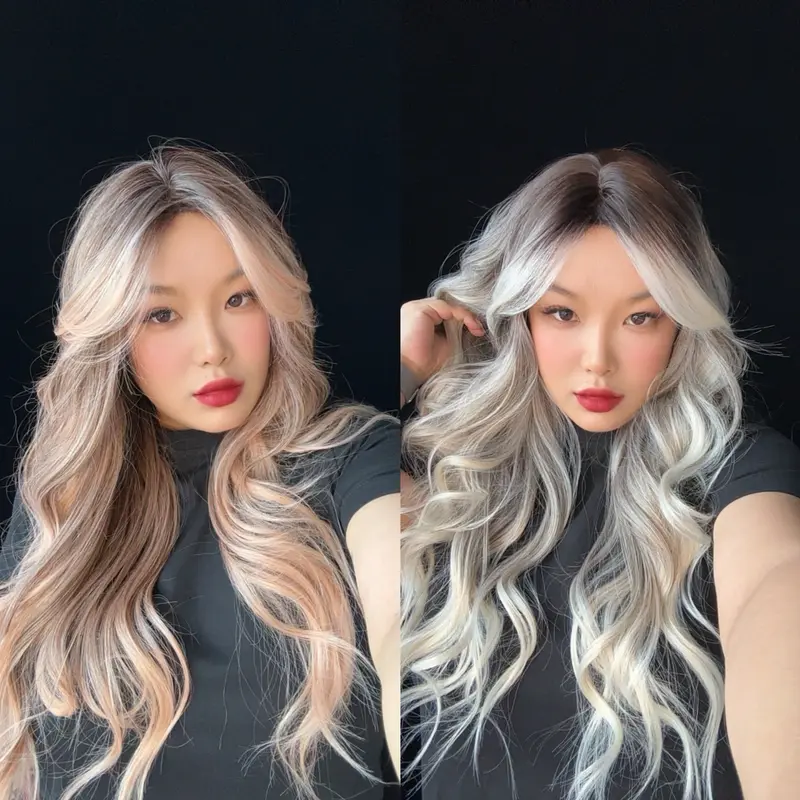 JBEXTENSION 26 Inches Mix Blonde With Dark Root Body Wave 