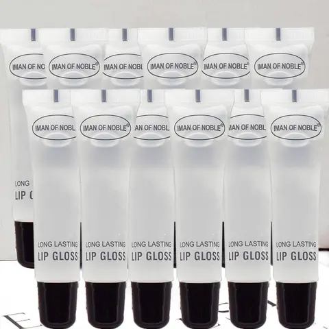 12 pcs Lip Oil Sets Gifts for Women Cosmetic Lip Products Makeup Clear hose Colorless moisturizing Hydrating Lip Moisturizer Gloss lasting gloss Glassy Lip adult lip care travel portable Glossy Glossy Lipgloss