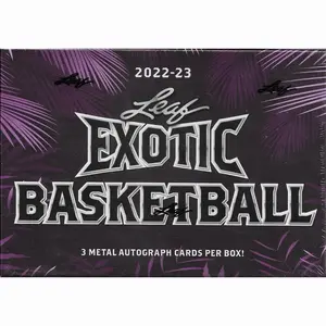 2022/23 Leaf Exotic Basketball Hobby Box