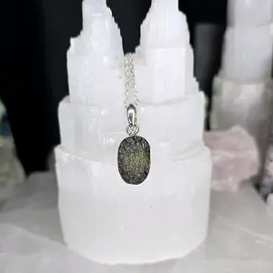 Moldavite Pendant - 2.86 grams