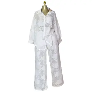 Summer Autumn Fashion Women's Set Long Sleeve Shirt & Straight Wide Leg Pants 2025 Two-Piece Tracksuit - Light Fitted Green Black Check Clothes Outfit Womenswear Green_Black