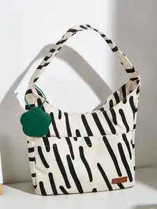 New trendy zebra print personalized handbag and fashionable shoulder bag suitable for daily commuting and weekend play