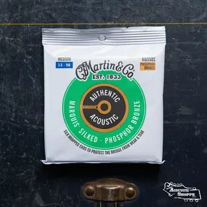 Martin Authentic Medium Marquis Silked Guitar Strings - Phosphor Bronze