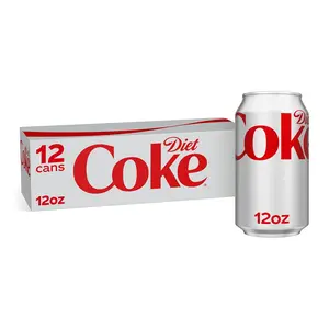 Diet Coke 12 fl oz 12 Pack US Brand 12 Cans per Pack May Vary Soda Drink