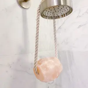 Detox Shower Salt Lamp - Natural Shower Salt Rock