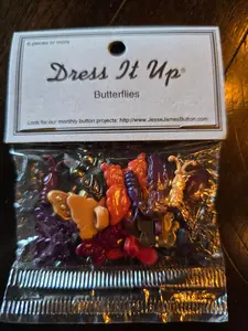 Dress It Up - Butterflies Buttons
