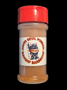Daves Devil Powder Bangin BBQ - Spicy Grilling Delight for BBQ Enthusiasts & Versatile Use in Various Grilling Occasions