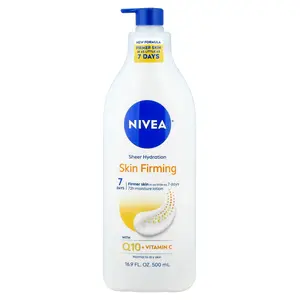 Nivea Skin Firming Sheer Hydration Lotion, Normal to Dry Skin, 16.9 fl oz (500 ml)